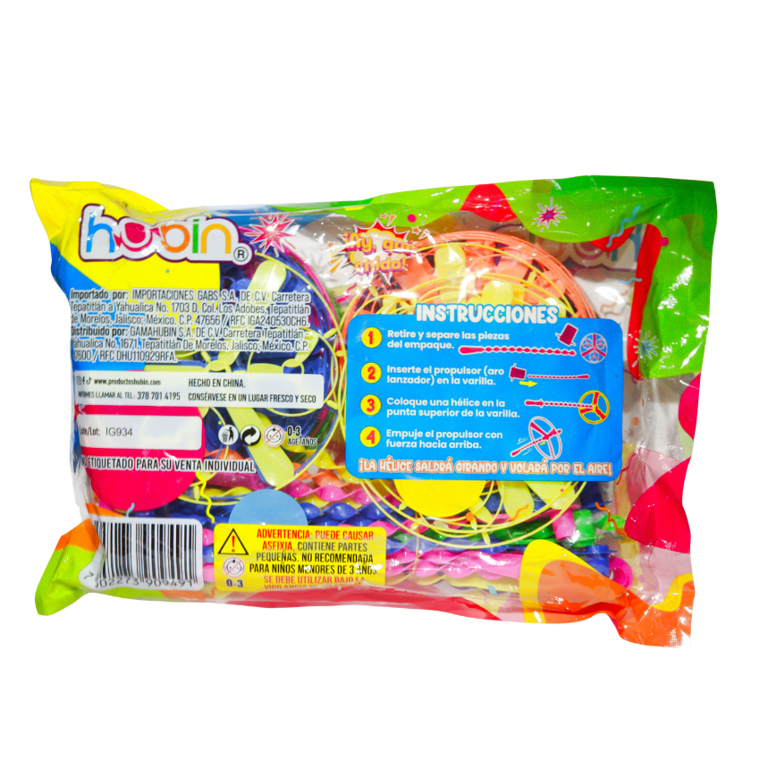 Hubin Flying Toy 30pz