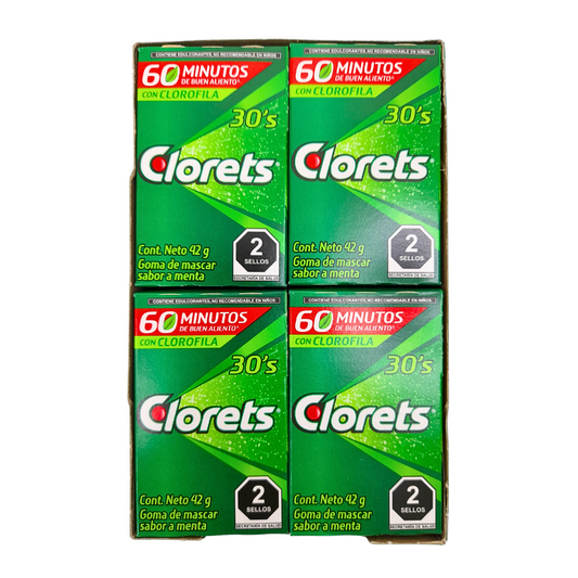 Adams Clorets 30’s Super Pack 8 Piezas