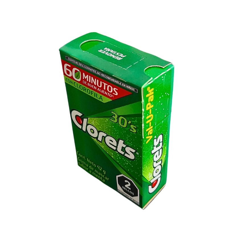 Adams Clorets 30’s Super Pack 8 Piezas