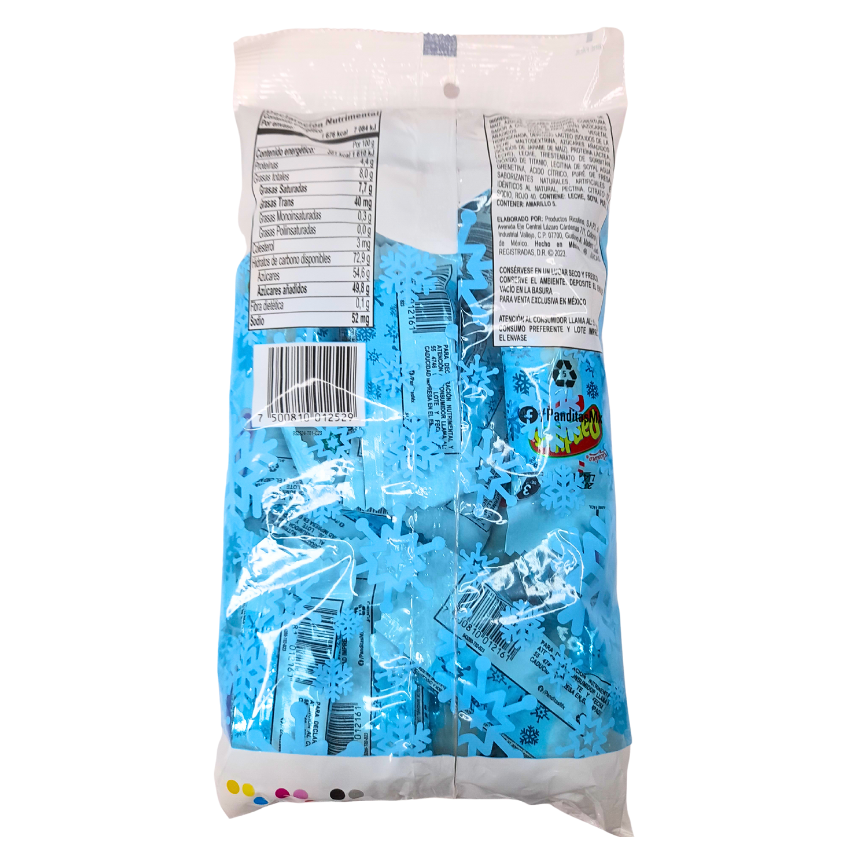 Panditas Choco Snow Navideños Ricolino 22pz