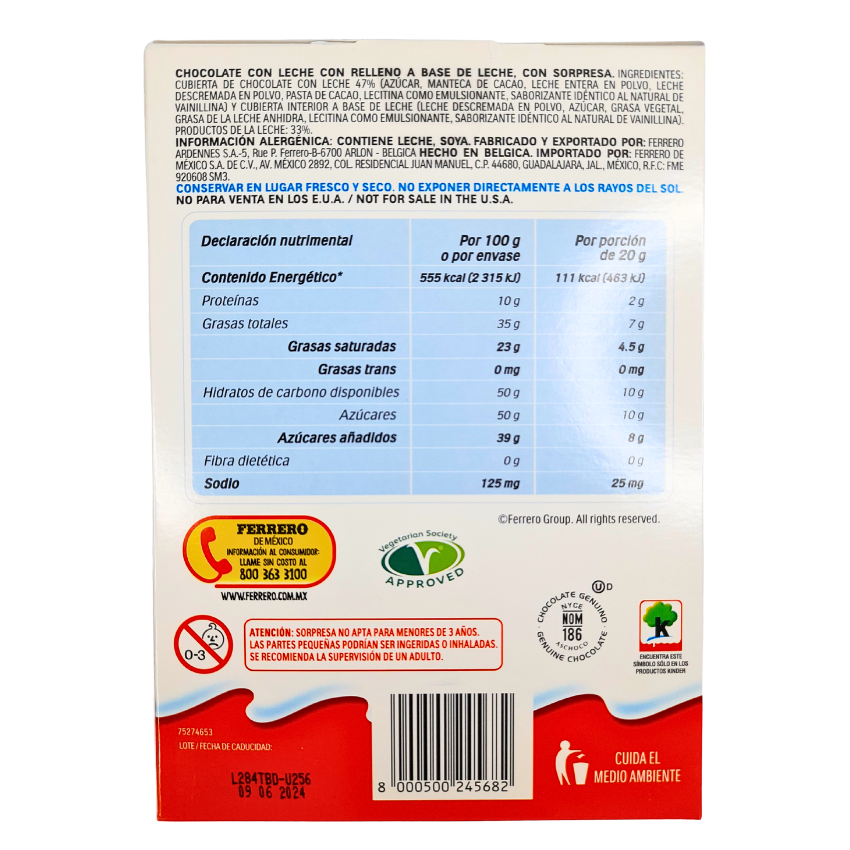 Ferrero Kinder Sorpresa Maxi 100gr