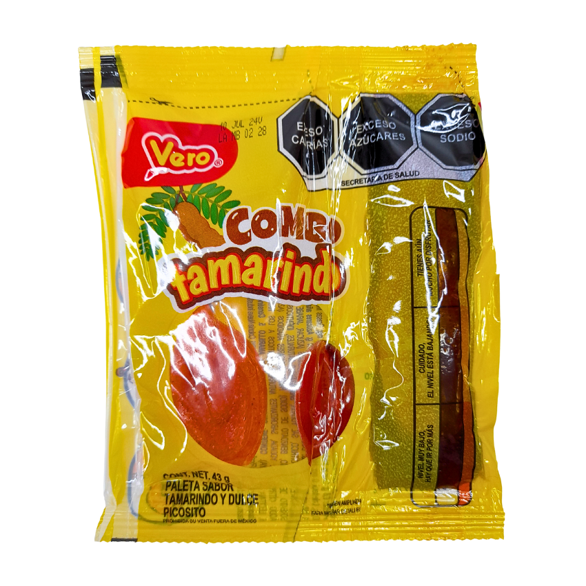 Vero Paleta Combo surtido Tira 10 Piezas