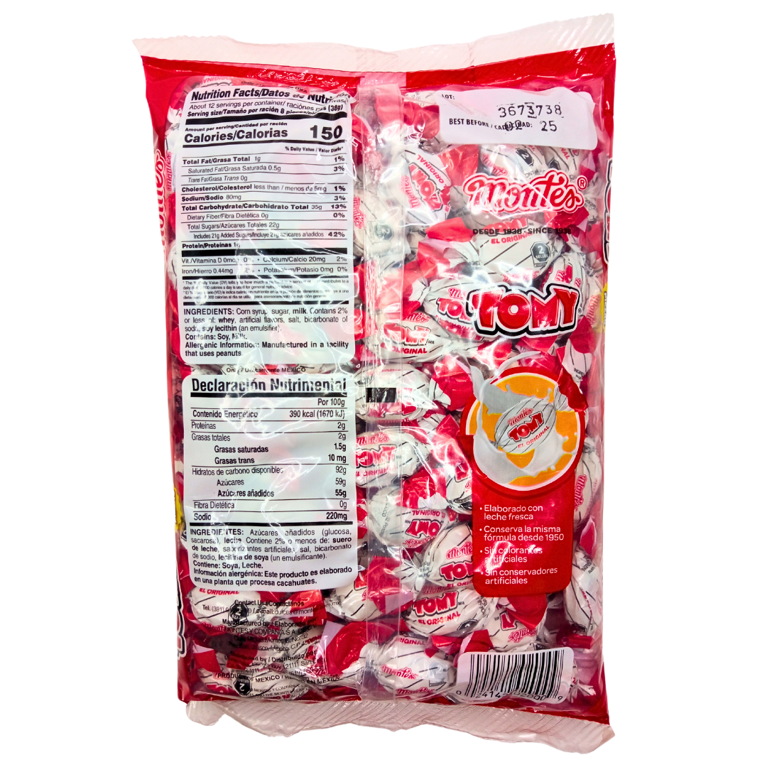 Caramelo Tommy Original Bolsa con 100 Piezas