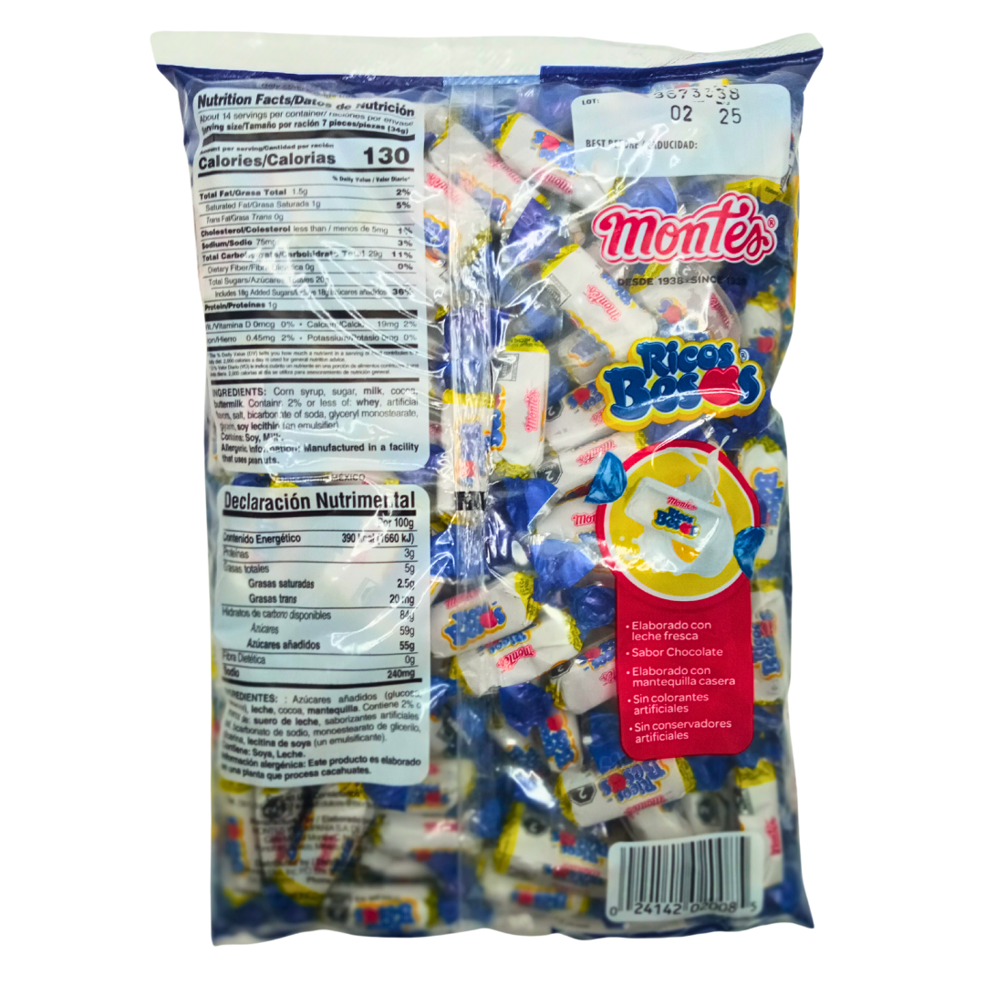 carammelo chiclosos sabor chocolate