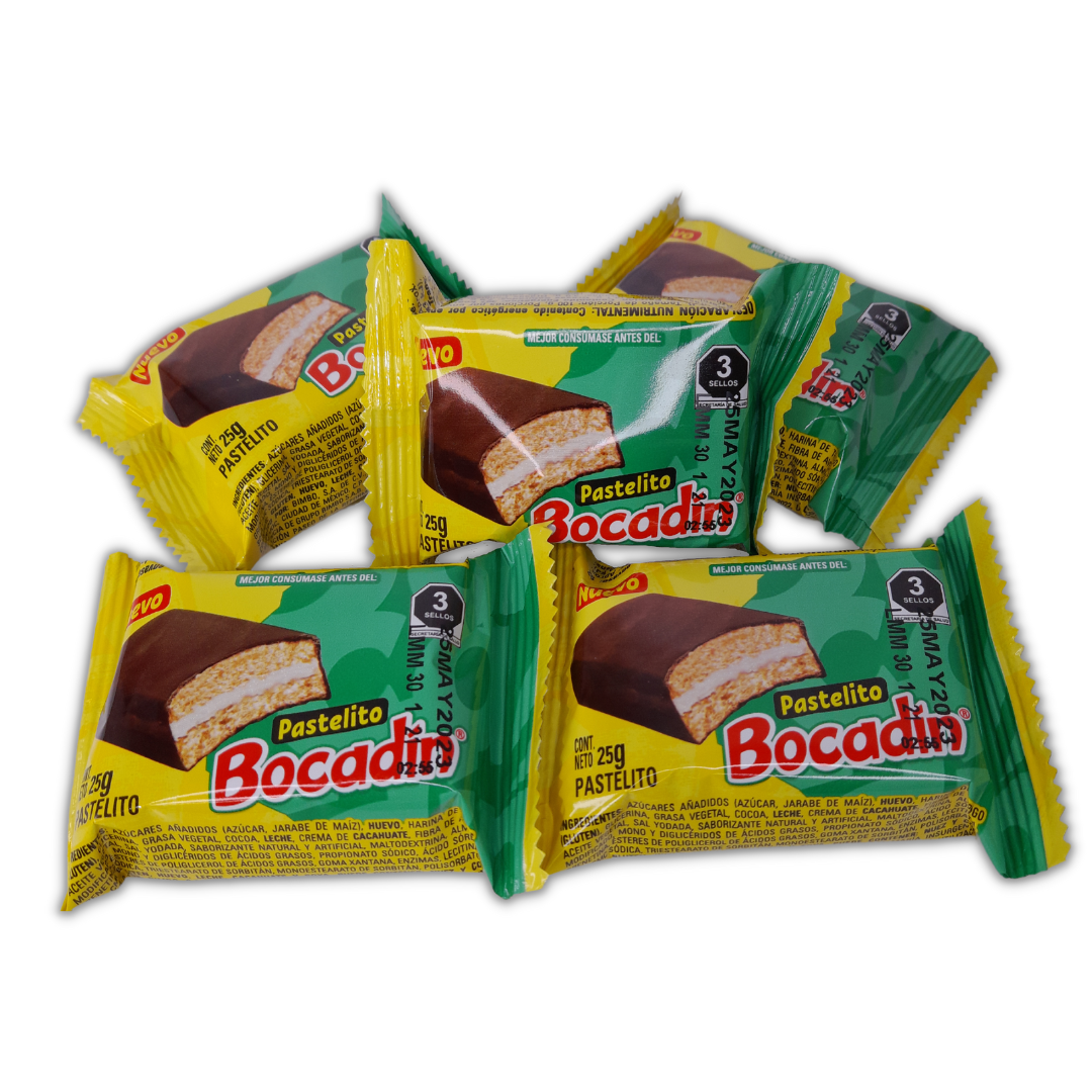 pastelito bocadín chocolate ricolino bimbo