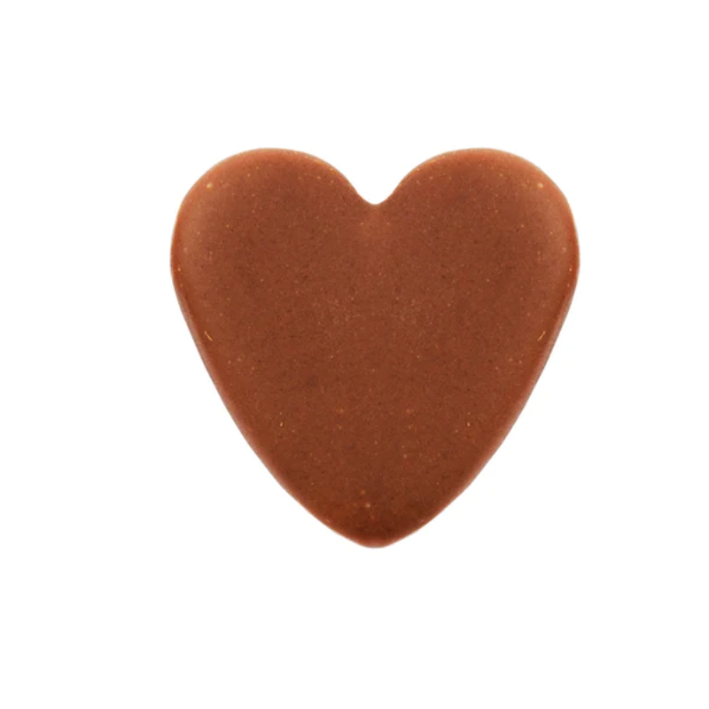 malvavisco bianchi con forma de corazon cubierto de chocolate