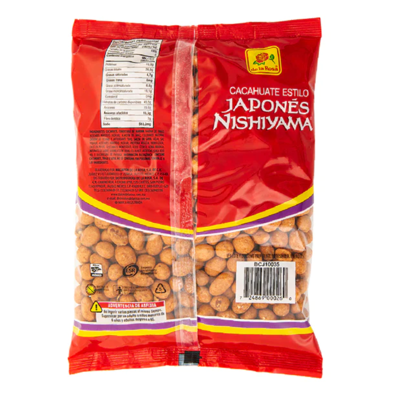 cacahuate japonés de la rosa