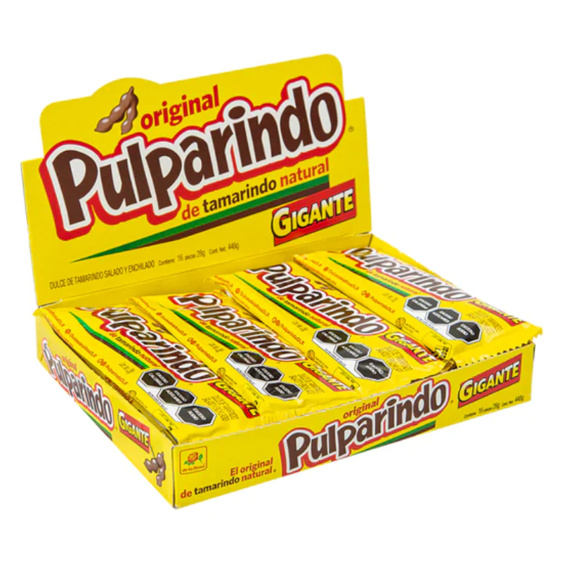barra de caramelo preparada a base de pulpa de tamarindo de la rosa