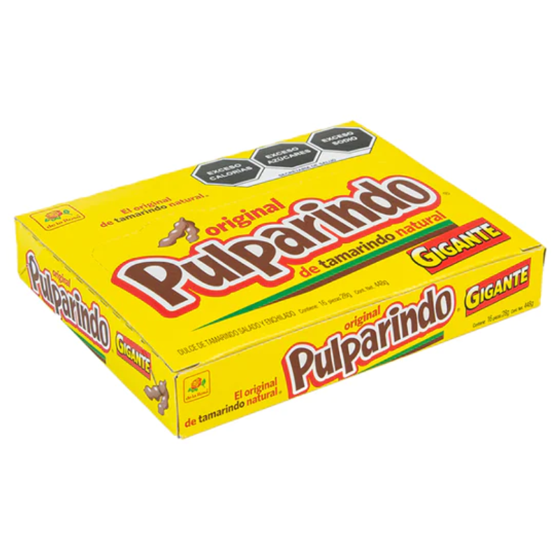 barra de caramelo preparada a base de pulpa de tamarindo de la rosa
