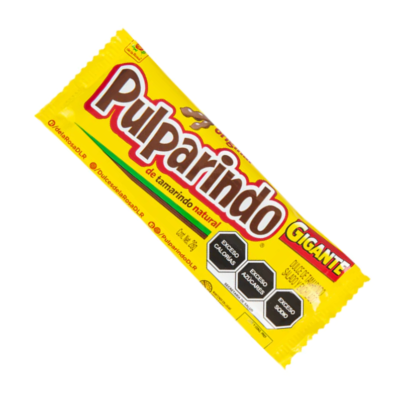 barra de caramelo preparada a base de pulpa de tamarindo de la rosa