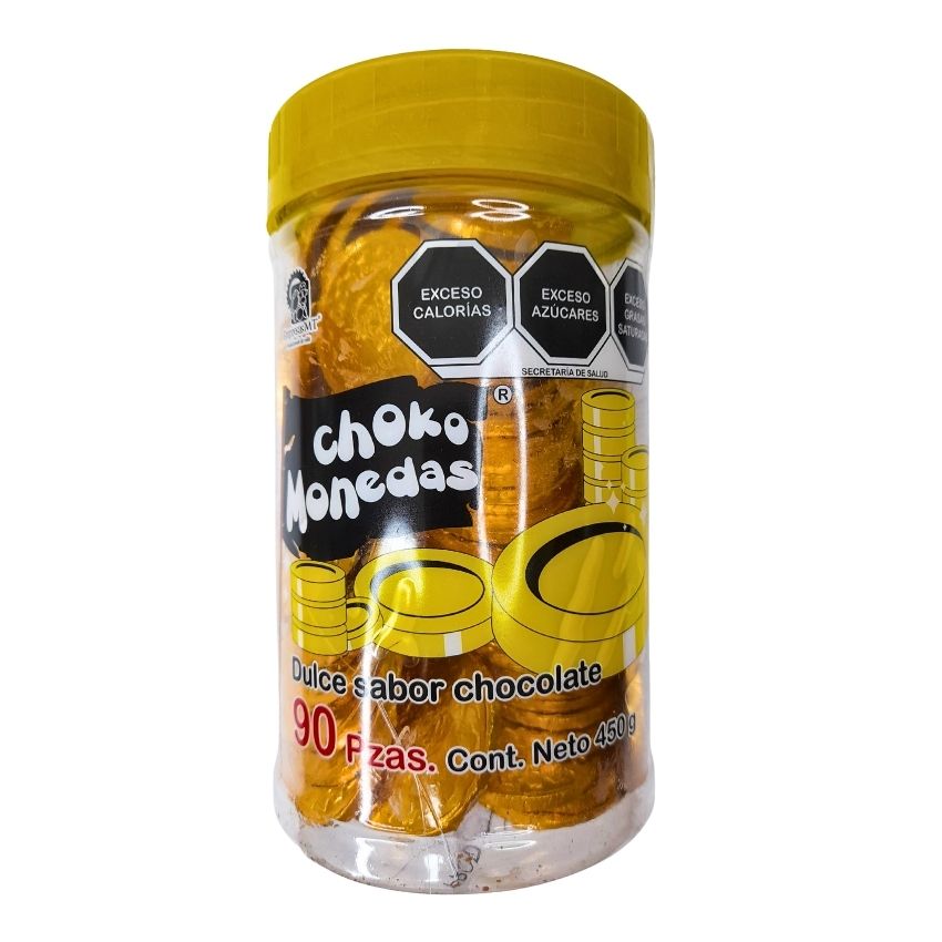 Choko Monedas Doradas MT 90pz