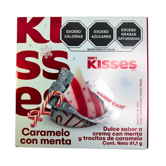 Hershey’s Kisses Candy Cane Navideño 61.1gr