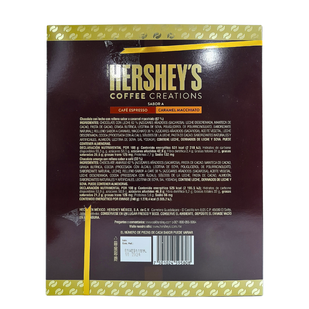 Hershey's Chocolate Coffee Creations Caramel Macciato-Espresso 240gr