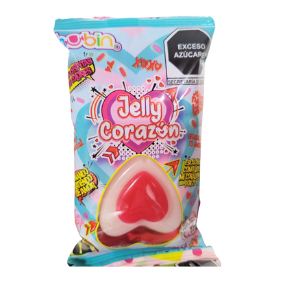 Hubin Gomita Jelly Corazón 12 Piezas