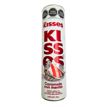 Hershey’s Kisses candy Cane Navideño Tubo 168gr