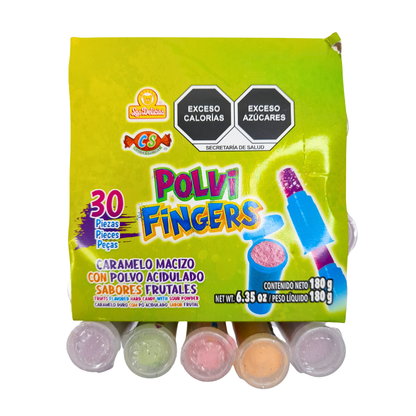 Delicias Caramelo Polvi Fingers 30pz