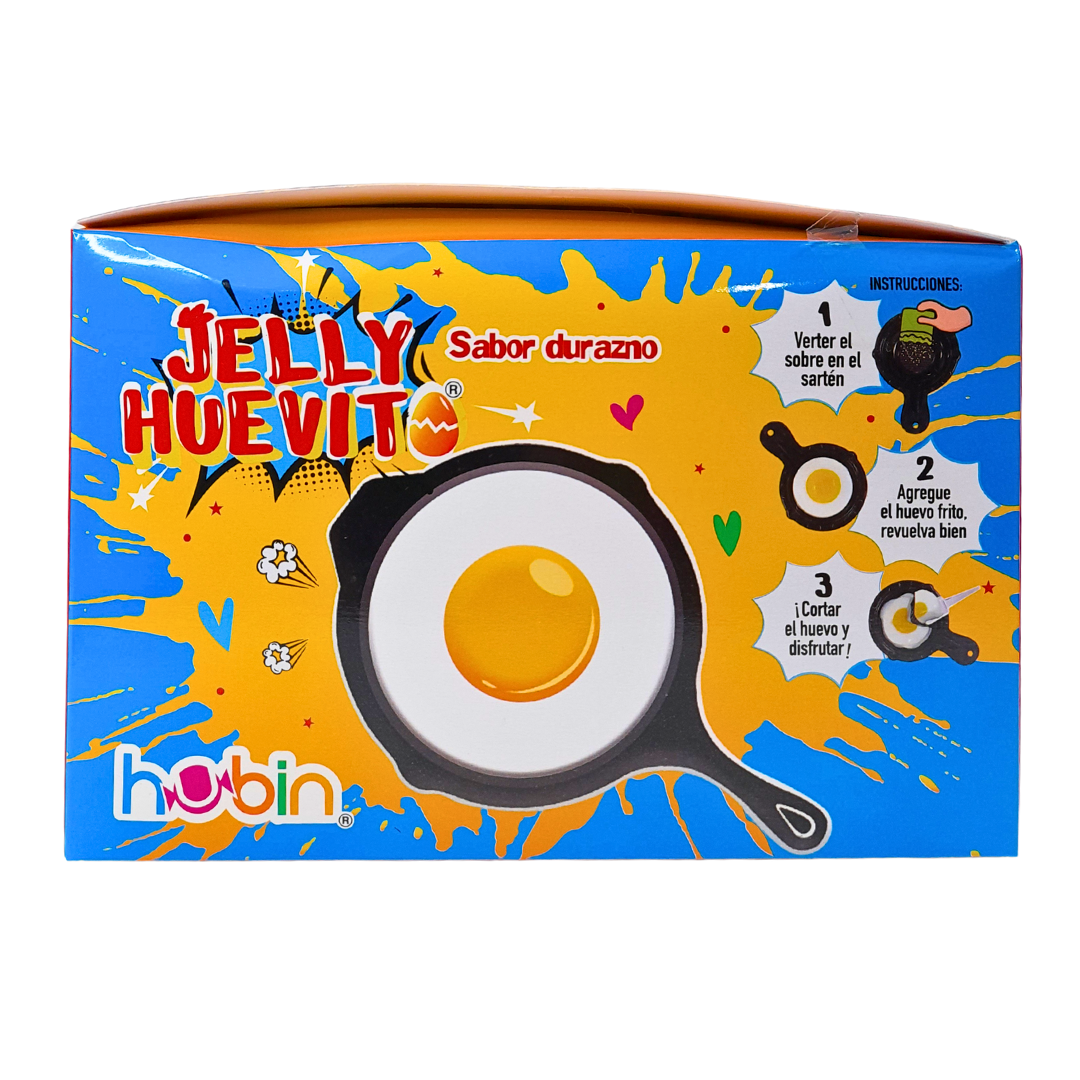 Hubin Gomita Jelly Huevito Estrellado 12 Piezas