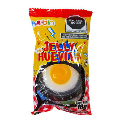 Hubin Gomita Jelly Huevito Estrellado 12 Piezas