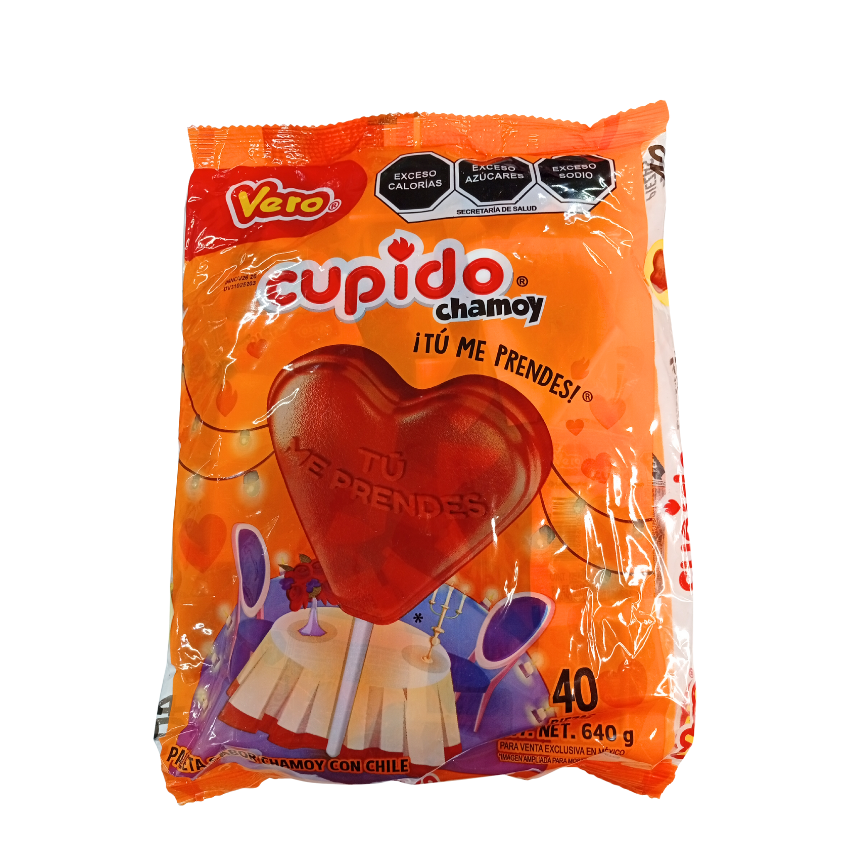 Vero Paleta Cupido Chamoy 40pz