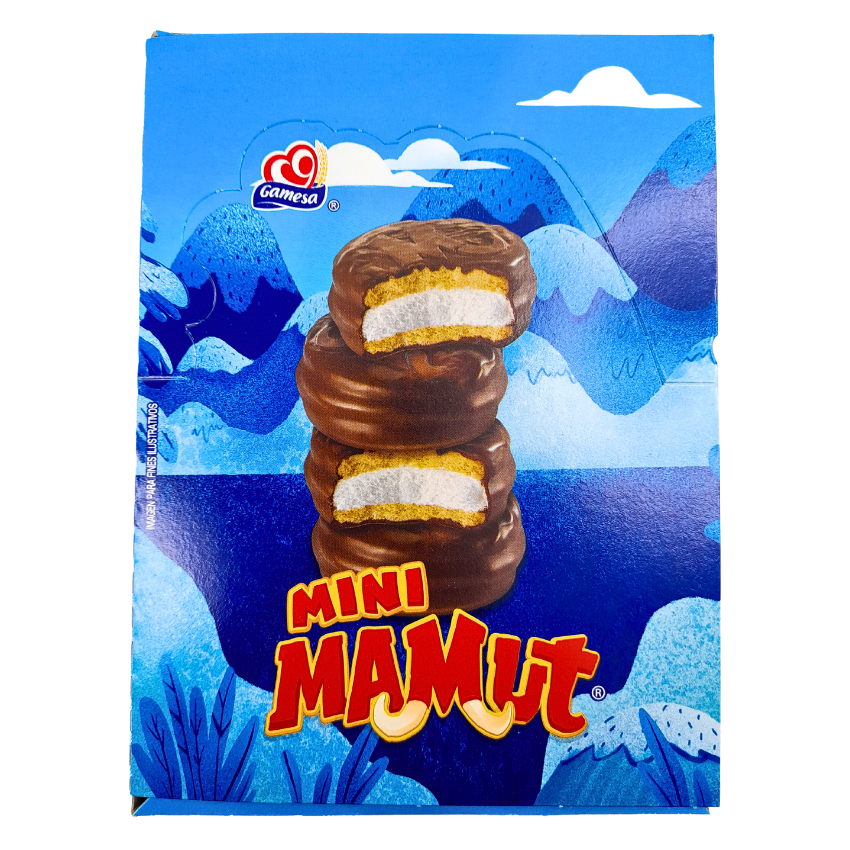 Gamesa Mini Mamut Chocolate 28pz