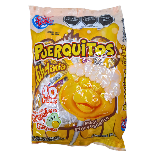 Paleta Puerquitos Chelada Cool Toons 40pz