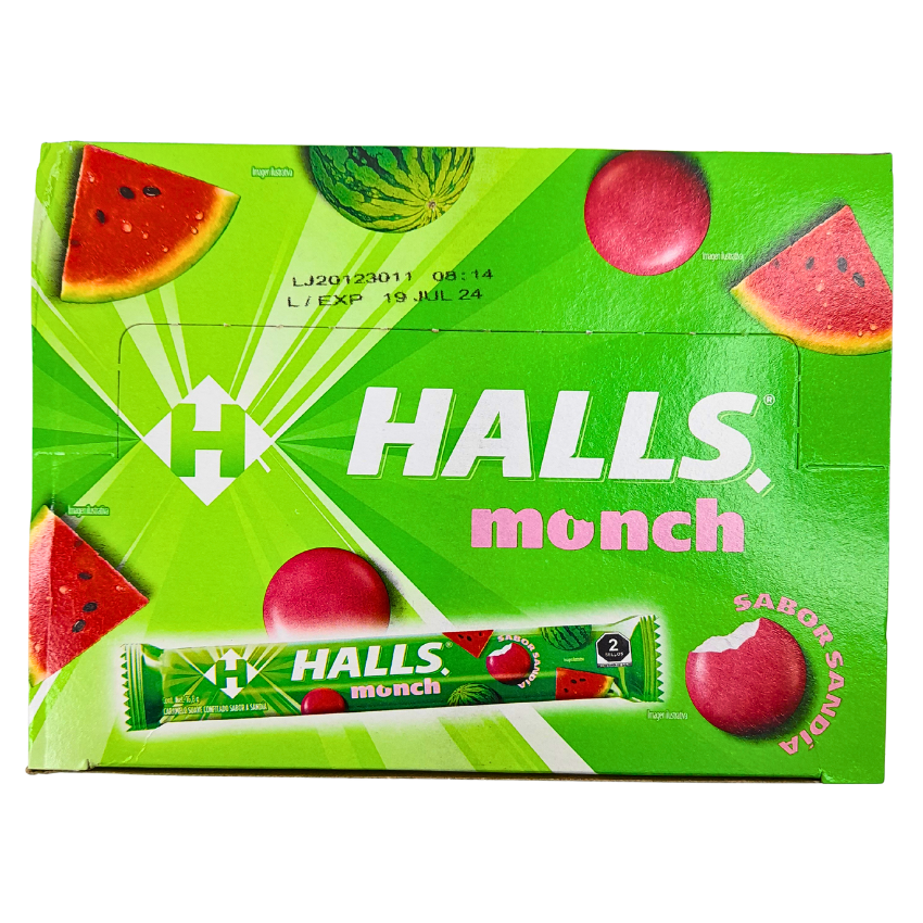 Adams Halls Munch Sandía 15pz