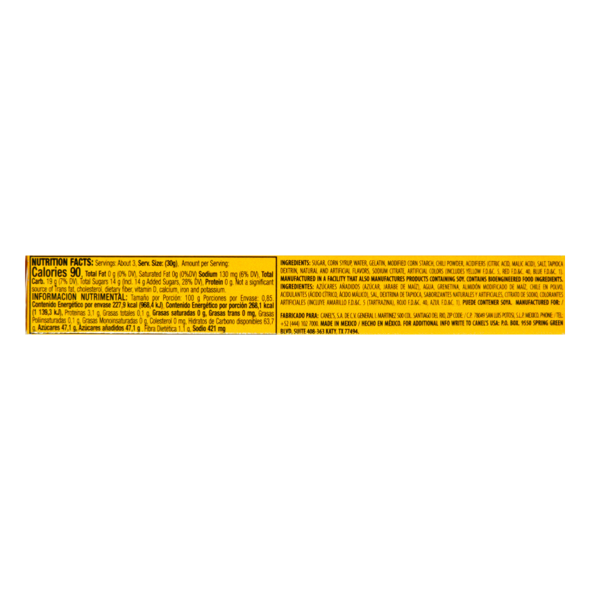 Canels Picosos Mango Gummies 85gr