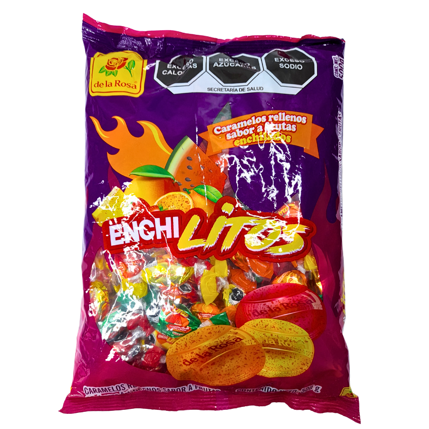 Caramelos Frutales Enchi-Litos de la Rosa 500gr