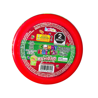 Hubin Gommy Rellenitax Navidad 50pz