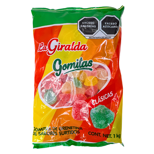 gomitas de grenetina con sabores frutales acidulados la giralda