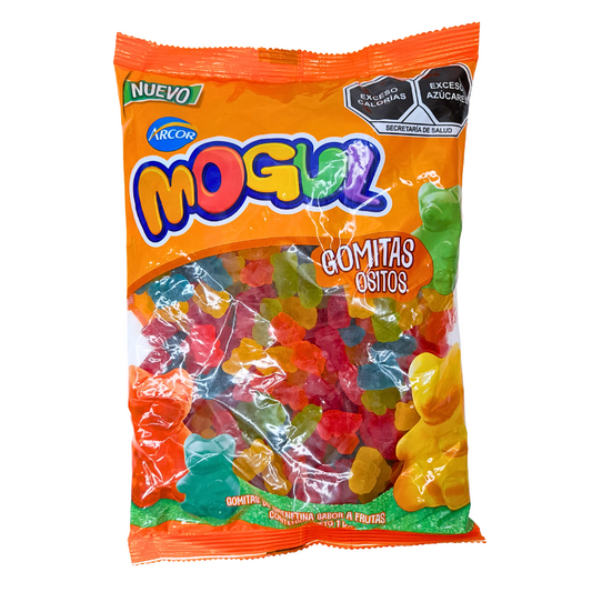 gomitas de grenetina con sabores frutales ositos mogul arcor