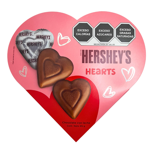 Hershey's Kisses Hearts San Valentín 95gr