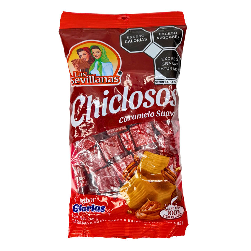 caramello suave chicloso sabor cajeta y nuez las sevillanas