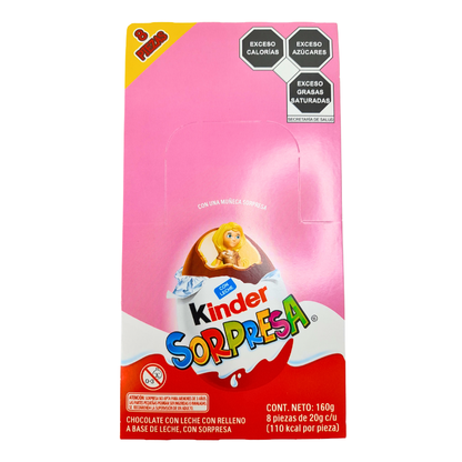 Ferrero Huevito Kinder Sorpresa Muñecas 8 Piezas