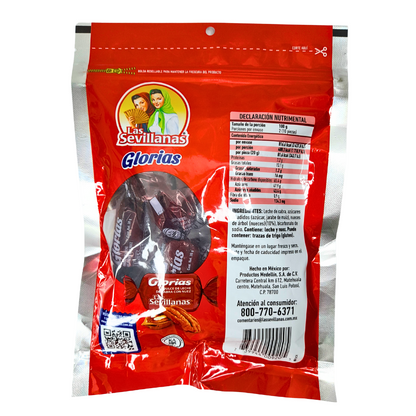 caramello suave chicloso sabor cajeta y nuez las sevillanas