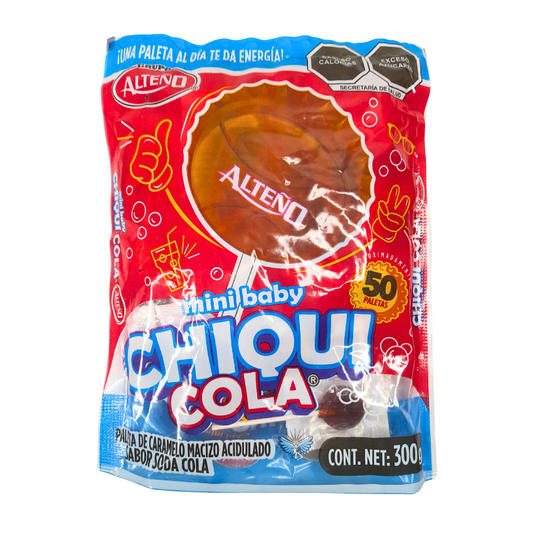 Alteño Paleta Chiqui Cola 50pz