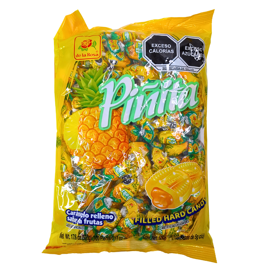 Caramelo Piñita 500gr | De la Rosa | Dulcerías y Abarroteras Vázquez