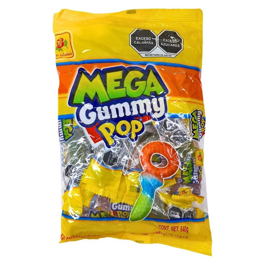 De la Rosa Gummy Pop Mega 20pz