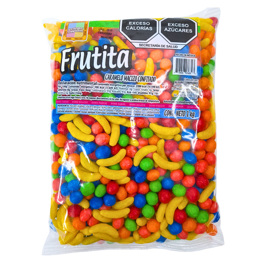 Providencia Caramelo Macizo Confitado Frutita 1kg