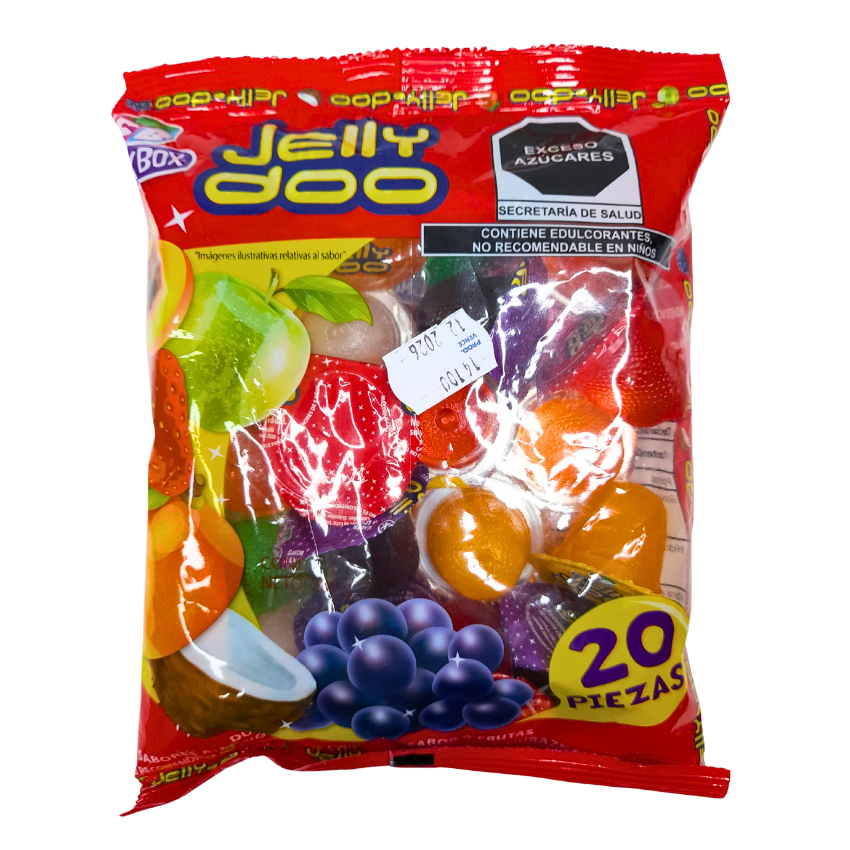 Intercandy Gelatina Jelly Doo 20pz