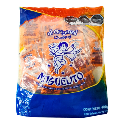 sobrecitos de chamoy en polvo miguelito 