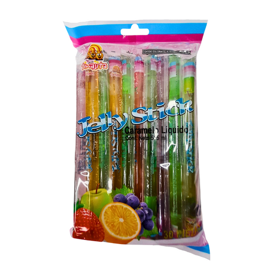 La Tinajita Gelatina Jelly Stick 30pz