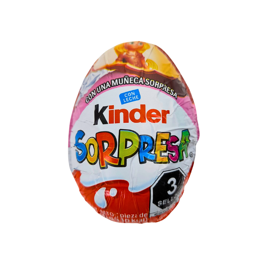 Ferrero Huevito Kinder Sorpresa Muñecas 12 Piezas