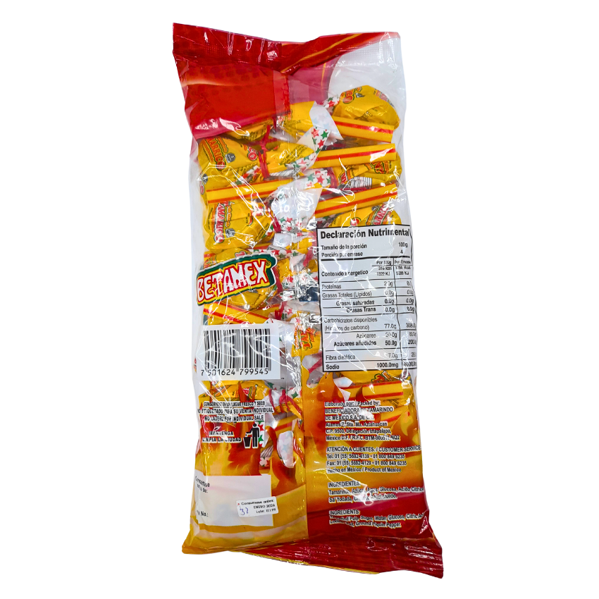 Betamex Paleta Mini Gesto Tamarindo 16pz