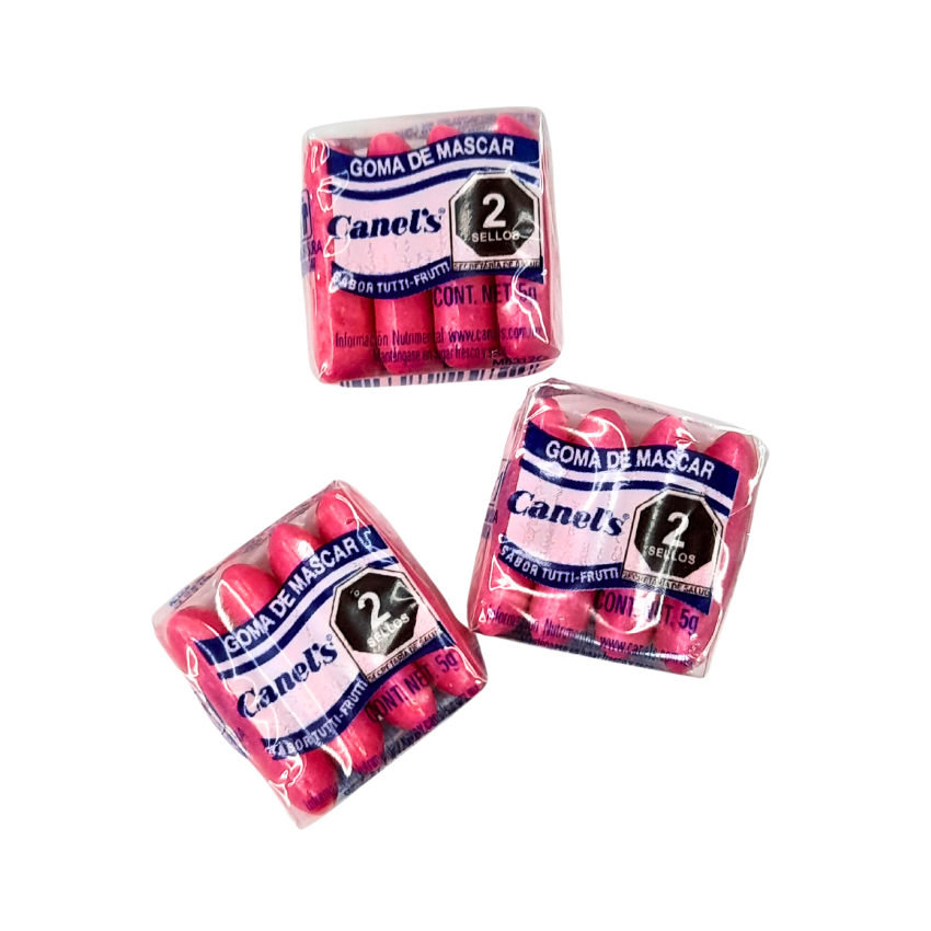 Canel’s Chicle 4’s Tutti Frutti 60pz