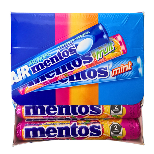 Chupa Chups Mentos Mix 12pz