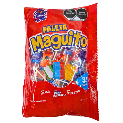 Sonric’s Paleta Suave Maguito 35 Piezas