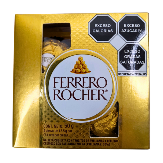Ferrero Rocher Caja 4 Piezas