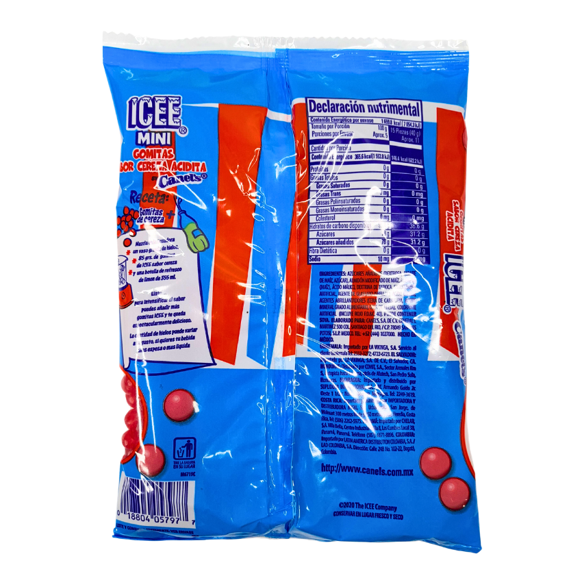 Canel’s Icee Gomita Mini Cherry Sours 454gr