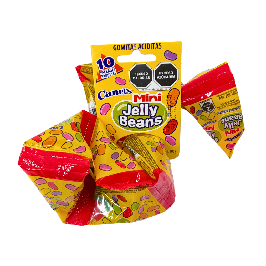 Canel’s Gomita Mini Jelly Beans Tira 10pz